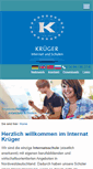 Mobile Screenshot of internat-krueger.de